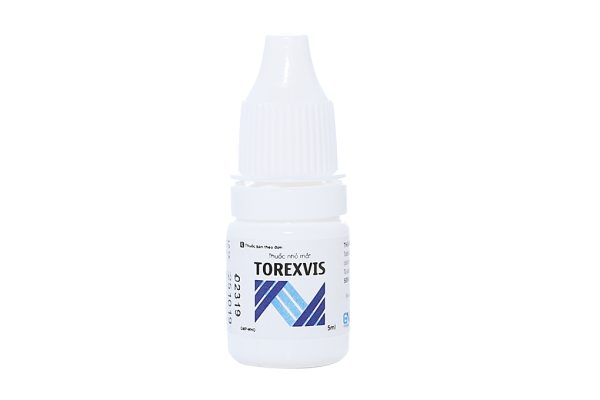Dung dịch nhỏ mắt Torexvis 0.3% trị nhiễm khuẩn mắt lọ 5ml