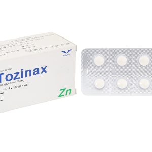 Tozinax 70mg phòng và điều trị thiếu kẽm (10 vỉ x 10 viên)