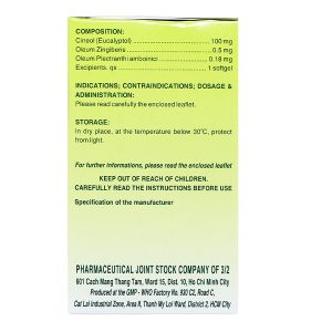 Tragutan sát khuẩn hô hấp, dịu cơn ho (10 vỉ x 10 viên)