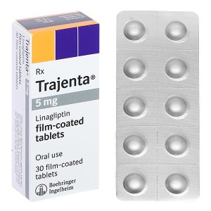 Trajenta 5mg trị đái tháo đường tuýp 2 (3 vỉ x 10 viên)