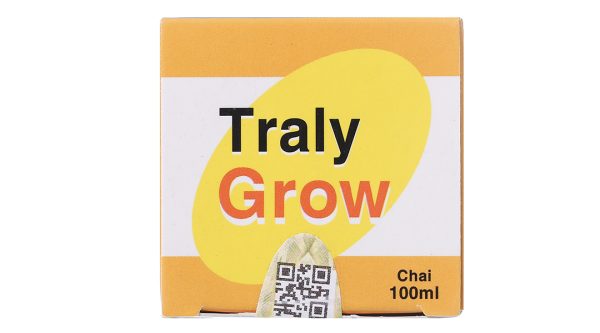 Dung dịch Traly Grow hỗ trợ hấp thu, tiêu hóa tốt chai 100ml
