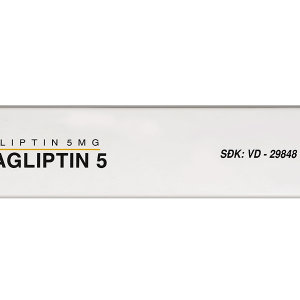 Tranagliptin 5 trị đái tháo đường tuýp 2 (3 vỉ x 10 viên)