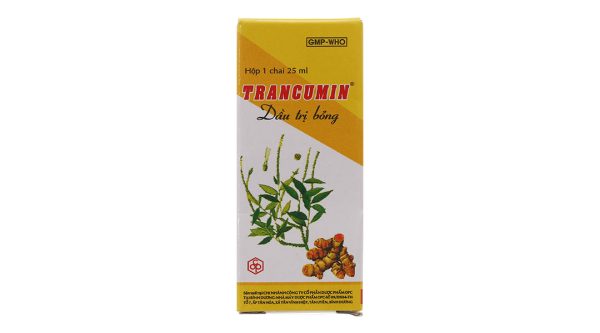 Dầu bôi Trancumin trị bỏng, mau lành vết thương chai 25ml