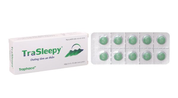 Trasleepy dưỡng tâm an thần hộp 20 viên