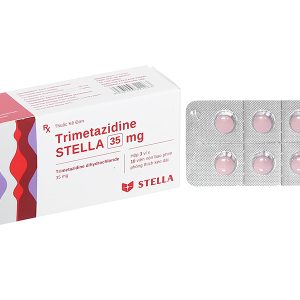 Trimetazidine Stella 35mg trị đau thắt ngực (3 vỉ x 10 viên)