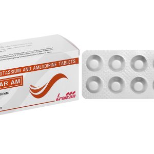 Troysar AM trị tăng huyết áp, đau thắt ngực (10 vỉ x 10 viên)