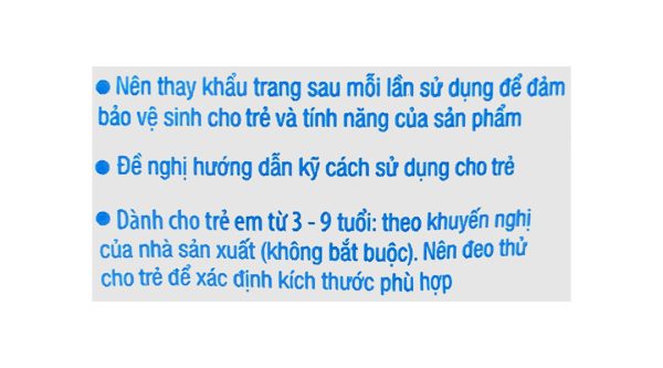 Khẩu trang trẻ em Unicharm 3D Mask Kids màu trắng gói 5 cái