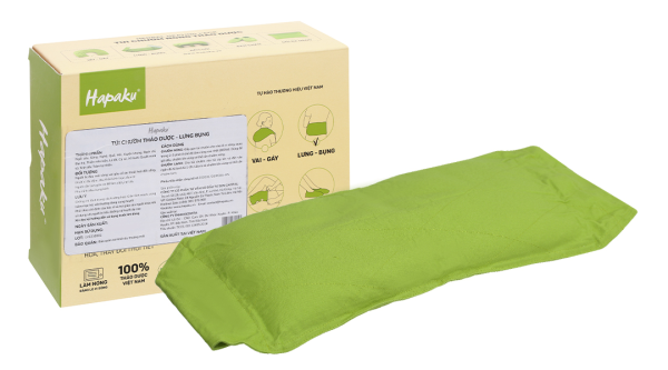 Túi chườm thảo dược lưng - bụng Hapaku (110cm x 20cm)