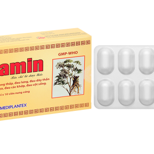 Tuzamin trị phong thấp, đau lưng, đau dây thần kinh tọa (3 vỉ x 10 viên)