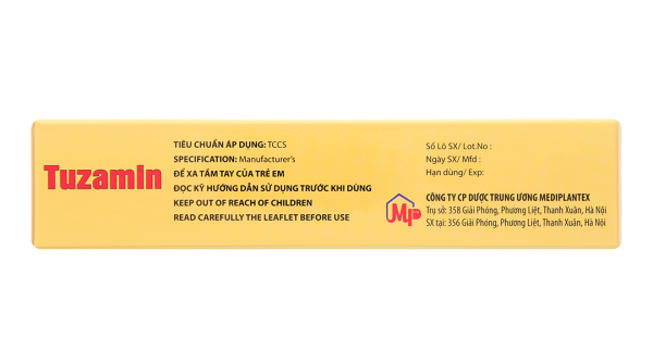 Tuzamin trị phong thấp, đau lưng, đau dây thần kinh tọa (3 vỉ x 10 viên)