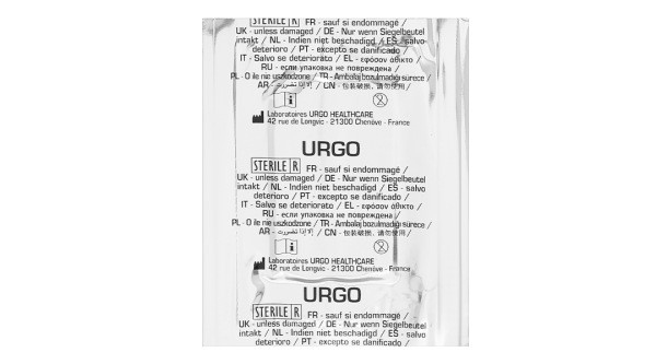 Băng cá nhân chống thấm nước Urgo Brulures Waterproof (10 x 7cm) hộp 4 miếng