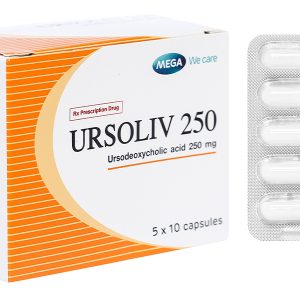 Ursoliv 250 hỗ trợ trị bệnh lý về gan mật (5 vỉ x 10 viên)