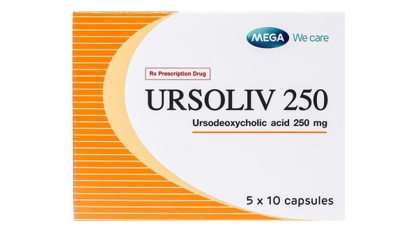 Ursoliv 250 hỗ trợ trị bệnh lý về gan mật (5 vỉ x 10 viên)