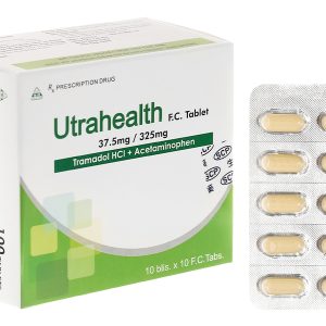Utrahealth F.C Tablet trị các cơn đau trung bình đến nặng (10 vỉ x 10 viên)