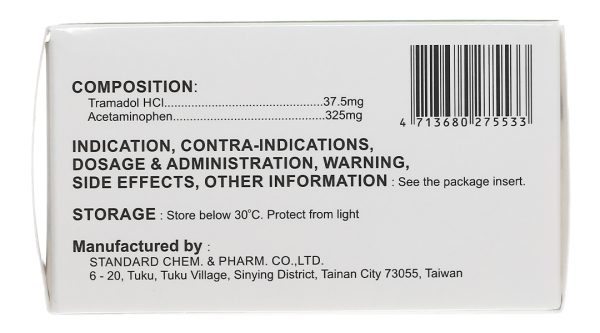 Utrahealth F.C Tablet trị các cơn đau trung bình đến nặng (10 vỉ x 10 viên)