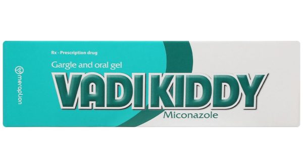 Gel bôi Vadikiddy 2% điều trị nhiễm nấm Candida ở khoang miệng, họng tuýp 10g