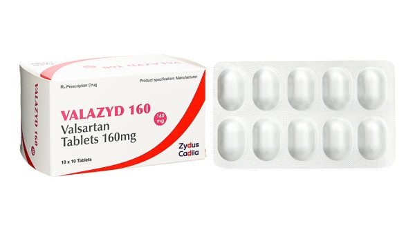 Valazyd 160 trị tăng huyết áp, suy tim (10 vỉ x 10 viên)