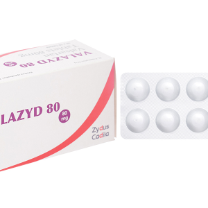 Valazyd 80 trị tăng huyết áp, suy tim (10 vỉ x 10 viên)