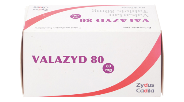 Valazyd 80 trị tăng huyết áp, suy tim (10 vỉ x 10 viên)