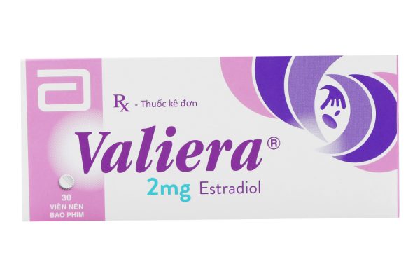 Valiera 2mg trị chứng rối loạn vận mạch (1 vỉ x 30 viên)