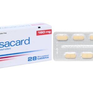 Valsacard 160mg trị tăng huyết áp, suy tim (4 vỉ x 7 viên)