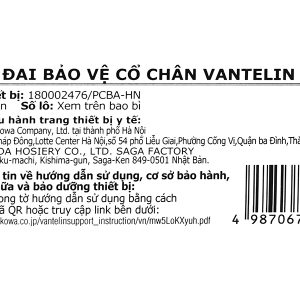 Đai bảo vệ cổ chân Vantelin Ankle Support size M