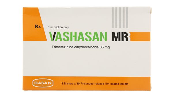 Vashasan MR 35mg trị đau thắt ngực (3 vỉ x 30 viên)
