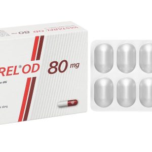 Vastarel OD 80mg hỗ trợ điều trị đau thắt ngực ổn định (3 vỉ x 10 viên)