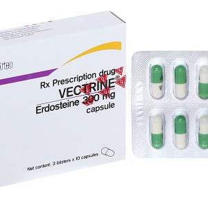 Vectrine 300mg làm loãng, tiêu đàm trong bệnh lý hô hấp (2 vỉ x 10 viên)