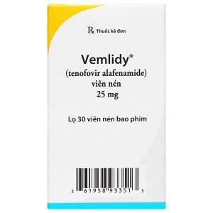 Vemlidy 25mg thuốc kháng virus, trị viêm gan B lọ 30 viên