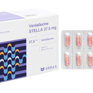 Venlafaxine Stella 37.5mg trị trầm cảm (6 vỉ x 10 viên)