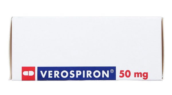 Verospiron 50mg trị phù, tăng huyết áp (3 vỉ x 10 viên)