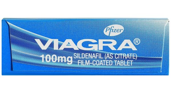 Viagra 100mg trị rối loạn cương dương (1 vỉ x 4 viên)