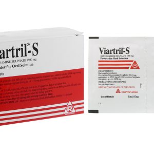 Thuốc bột Viartril-S 1500mg giảm triệu chứng của thoái hóa khớp hộp 30 gói