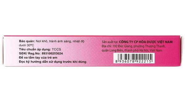 Victoria One Step 1.5mg thuốc tránh thai khẩn cấp trong vòng 72 giờ (1 vỉ x 1 viên)
