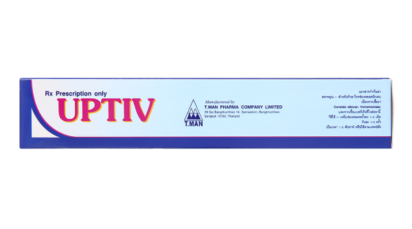 Viên đặt âm đạo Uptiv trị viêm âm đạo, âm hộ (4 vỉ x 5 viên)