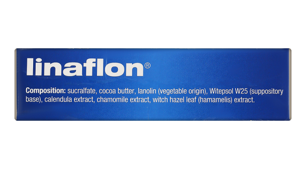 Viên đặt Linaflon hỗ trợ trị các triệu chứng liên quan tới bệnh trĩ hộp 10 viên