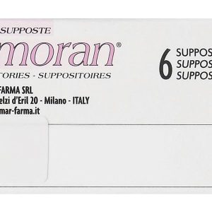 Viên đặt Supposte Emoran hỗ trợ giảm các triệu chứng của bệnh trĩ hộp 6 viên