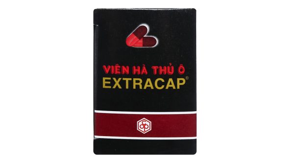Viên Hà Thủ Ô Extracap trị suy nhược, tóc bạc sớm (5 vỉ x 10 viên)