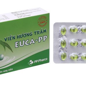 Viên Hương Tràm Euca-PP hỗ trợ giảm ho, tiêu đờm hộp 30 viên