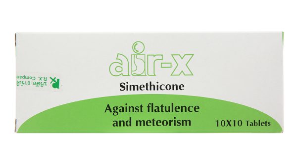 Viên nhai Air-X 80mg chống đầy hơi và chướng bụng (10 vỉ x 10 viên)