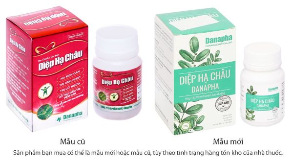 Diệp Hạ Châu Danapha tăng cường chức năng gan lọ 90 viên