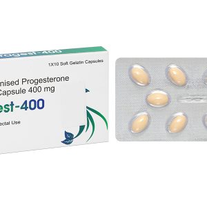 Viên nội tiết tố Heragest-400 hỗ trợ dự phòng sảy thai, vô sinh nữ 1 viên