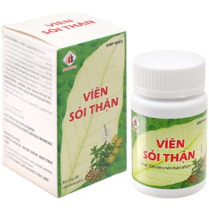 Viên Sỏi Thận phòng và trị sỏi thận chai 100 viên