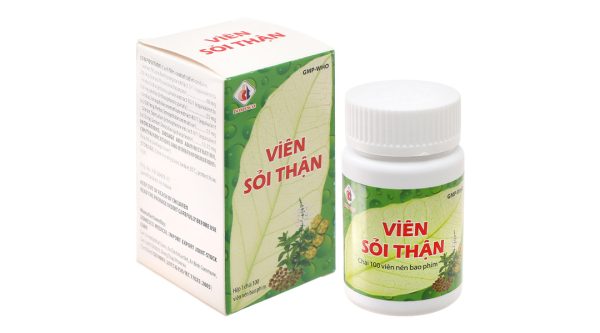 Viên Sỏi Thận phòng và trị sỏi thận chai 100 viên