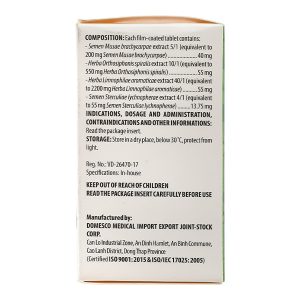 Viên Sỏi Thận phòng và trị sỏi thận chai 100 viên