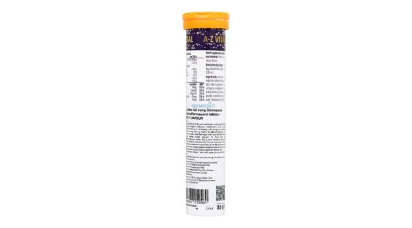 Viên sủi Demosana A-Z Vital vị trái cây hỗ trợ tăng đề kháng tuýp 15 viên