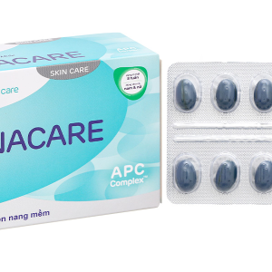 Acnacare hỗ trợ giảm mụn, viêm tuyến bã nhờn hộp 30 viên