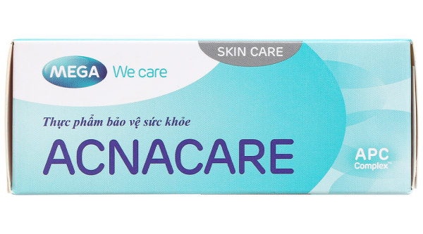Acnacare hỗ trợ giảm mụn, viêm tuyến bã nhờn hộp 30 viên