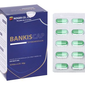 BankisCap hỗ trợ tăng cường sức đề kháng hộp 60 viên